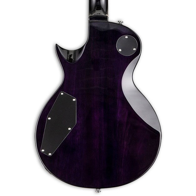 ESP LTD EC-256FM Eclipse Guitar - See Thru Purple Burst