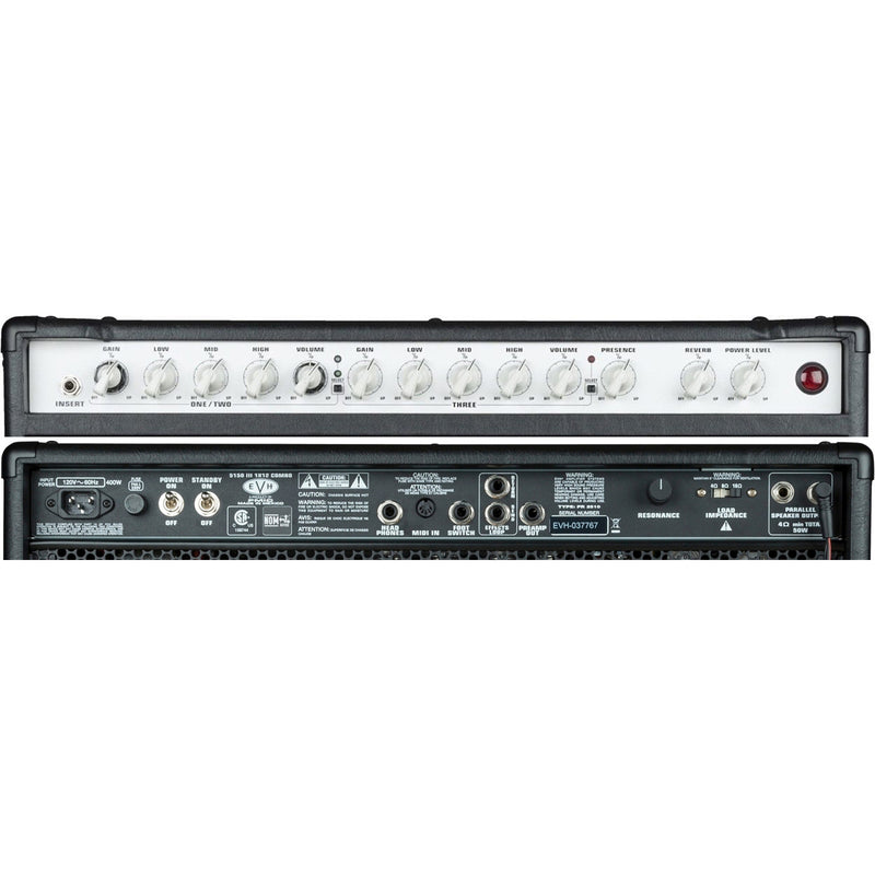 EVH 5150III 1x12" 50 Watt Tube Guitar Amplifier Combo - Black