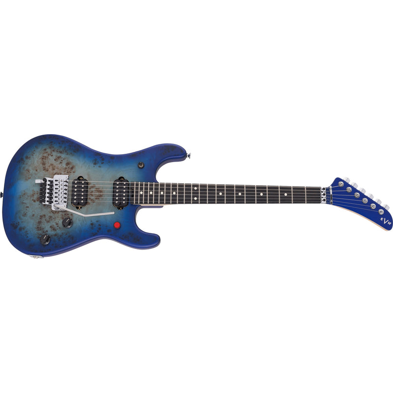 EVH 5150 Series Deluxe Poplar Burl Guitar - Aqua Burst