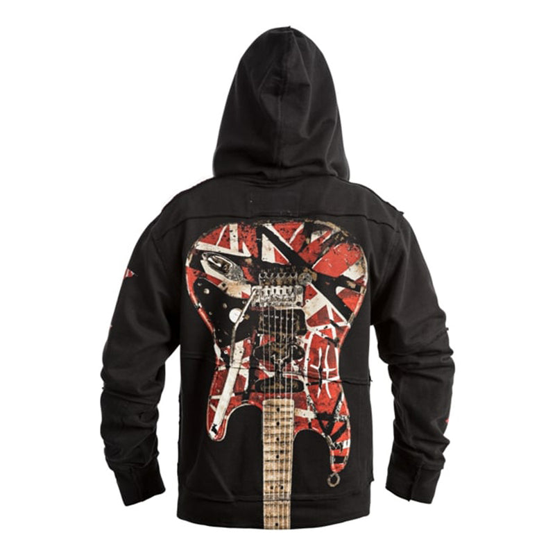 EVH Eddie Van Halen Frankenstein Guitar Hoodie - 2X