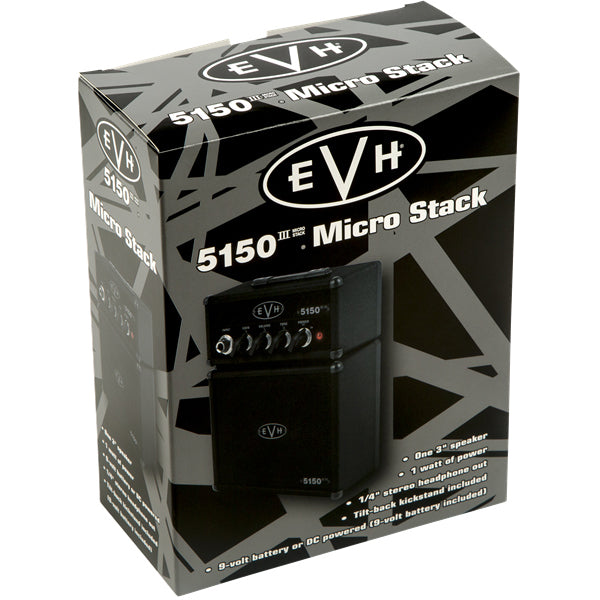 EVH 5150 III Stealth Black 1-Watt Micro Stack