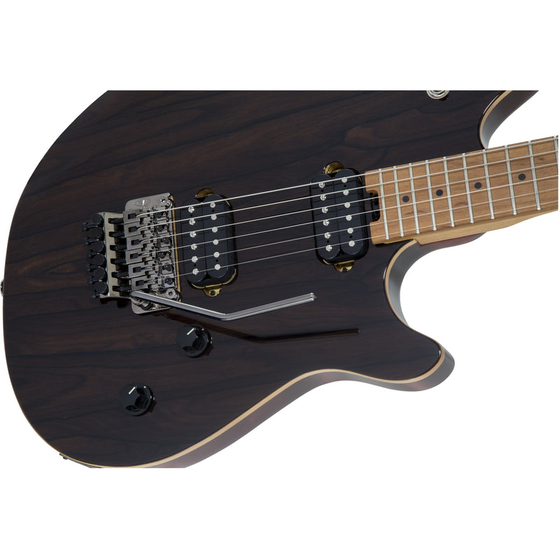 EVH Wolfgang WG Standard Exotic - Natural Ziricote with Baked Maple Neck