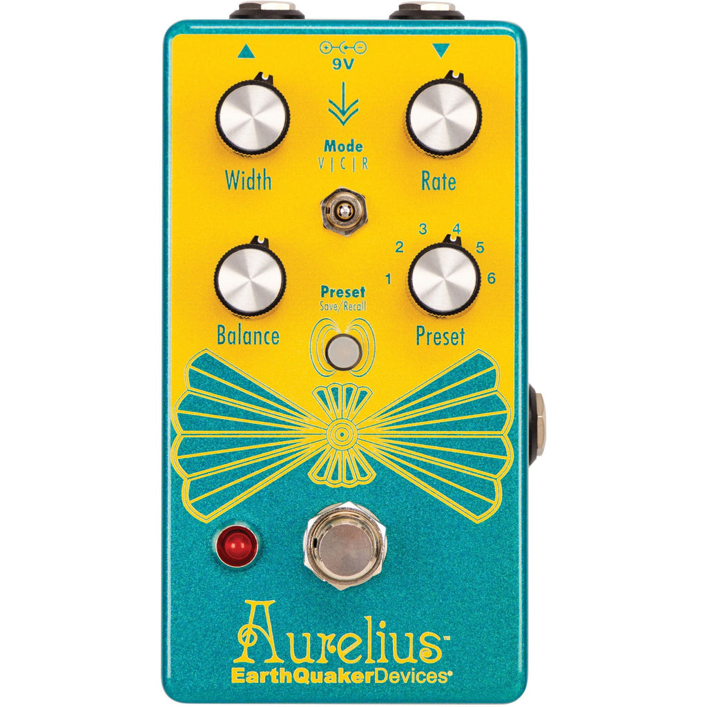 EarthQuaker Devices Aurelius Tri-Voice Chorus Pedal (Inspired by 1970s CE-1)