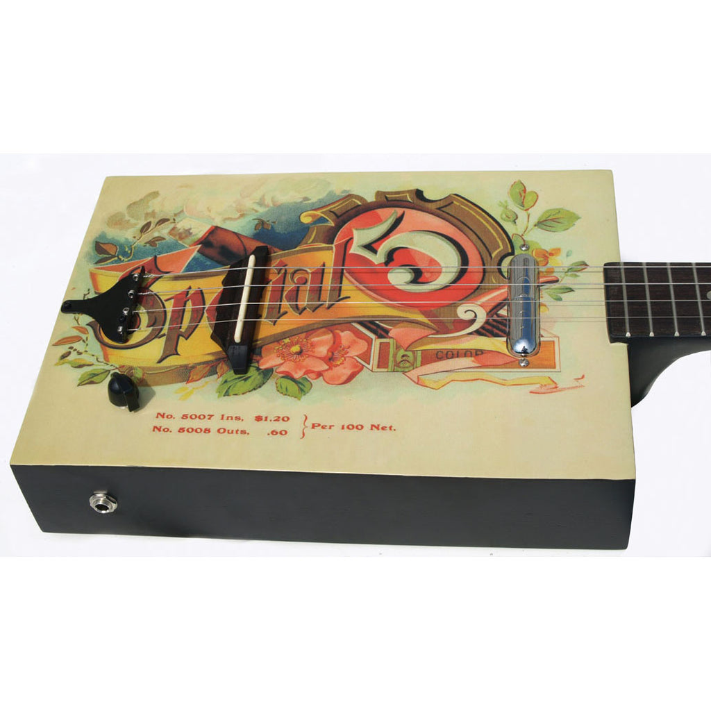 Eddy Finn Cigar Box A/E Guitar