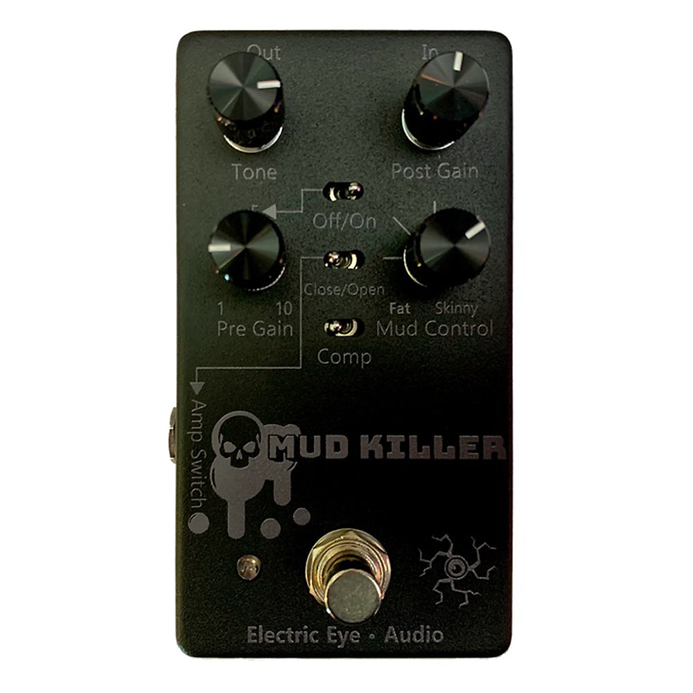 Electric Eye Audio Mud Killer Overdrive Pedal - Blackout Limited Edition