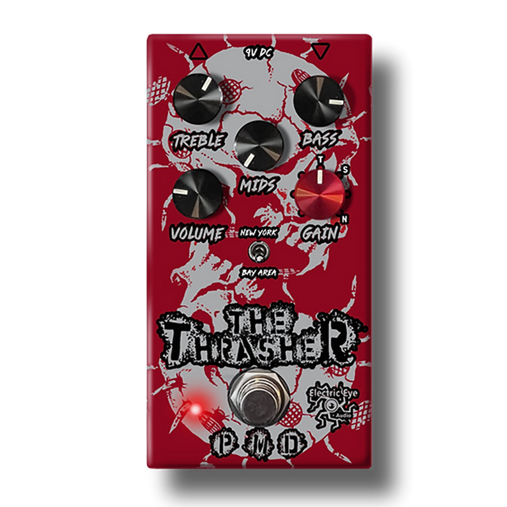 Electric Eye Audio Thrasher Distortion Pedal - Red