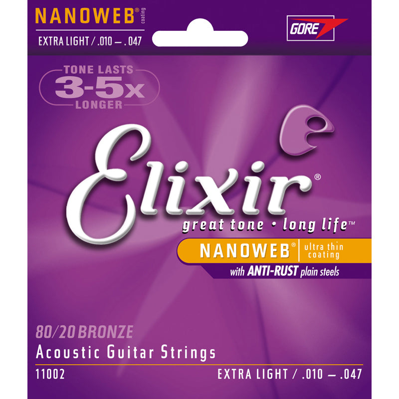 Elixir Acoustic NANOWEB 80/20