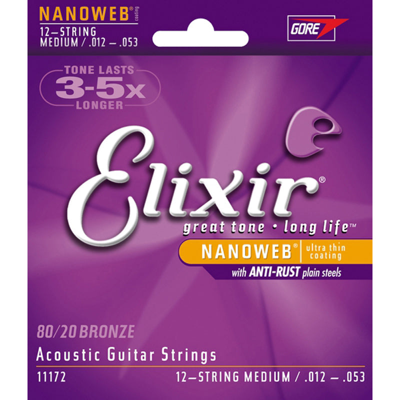Elixir Acoustic 12 NANOWEB
