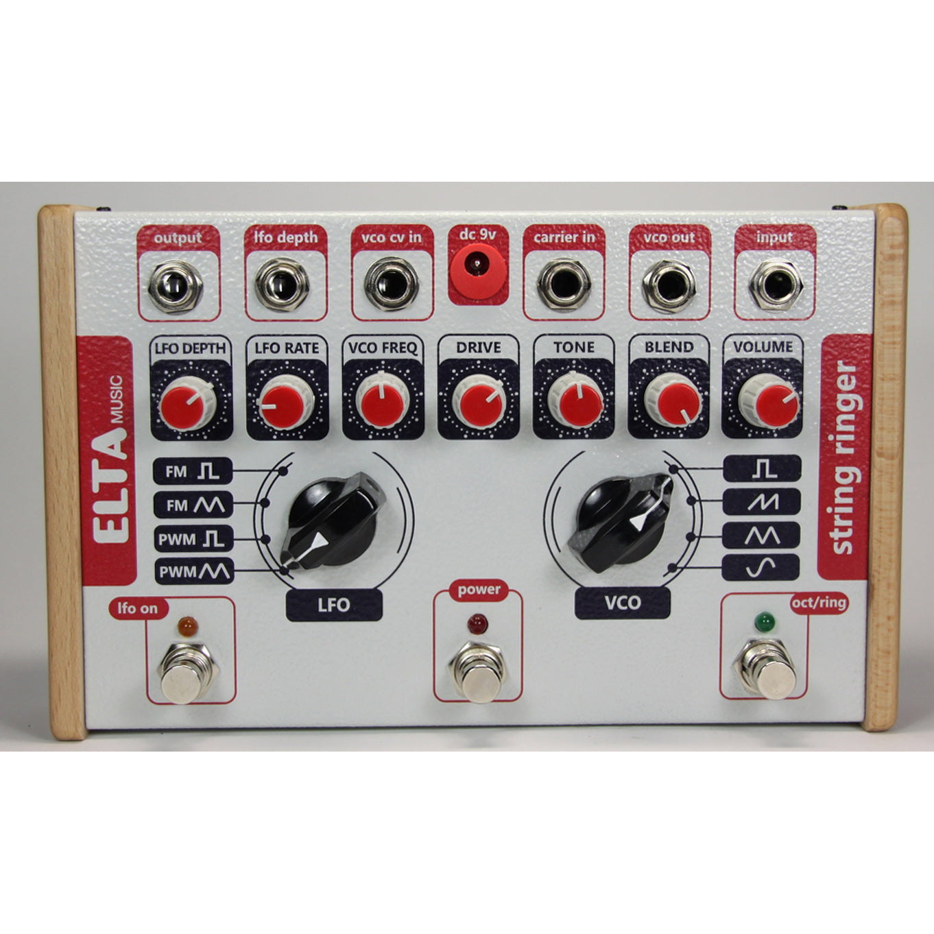 Elta Music String Ringer Analog Transformer Based Ring Modulator Pedal