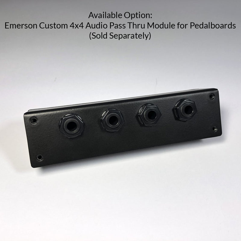 Emerson Custom 12X24 Pedal Board - Medium w/4 Module Slots