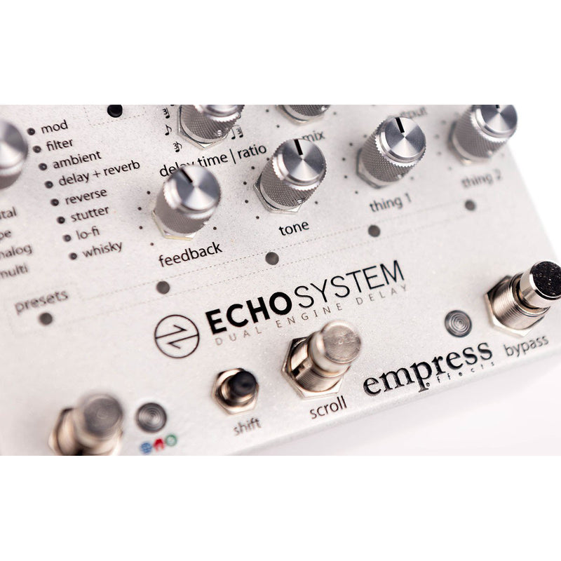 Empress Echosystem Dual Engine Delay Pedal