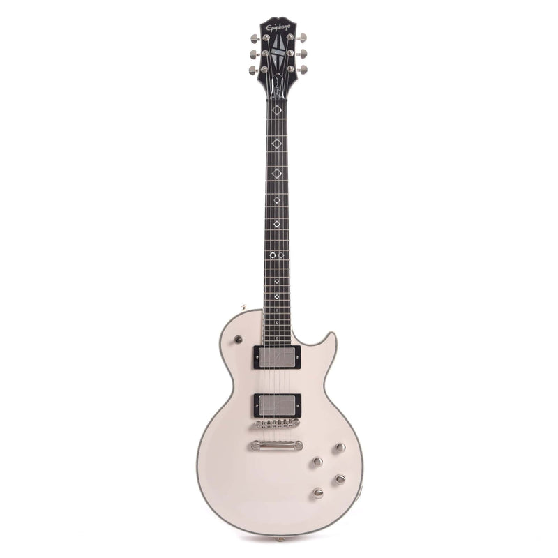 Epiphone Jerry Cantrell Signature Les Paul Custom Prophecy Guitar - Bone White