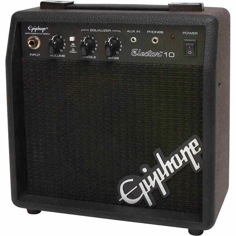 Epiphone Les Paul Electric Guitar Player Pack w/Practice Amp, Gig Bag, Tuner & Strap - Vintage Sunburst