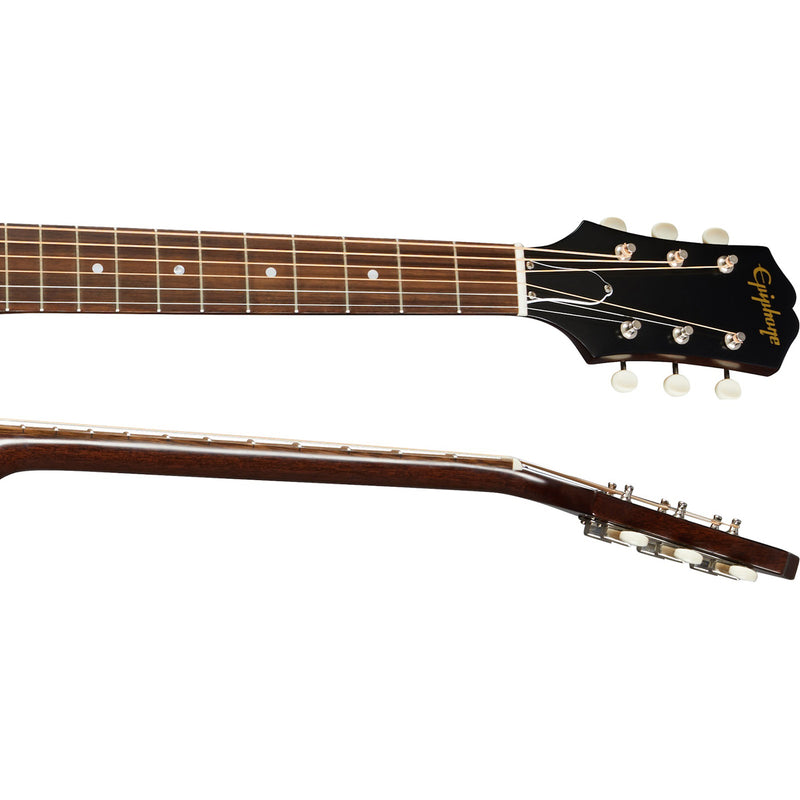 Epiphone Inspired by Gibson J-45 EC Acoustic-Electric Guitar Aged Vintage Sunburst