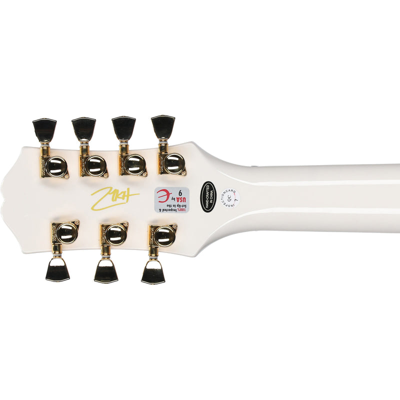 Epiphone 7-string Matt Heafy Signature Les Paul Custom Origins Guitar - Bone White