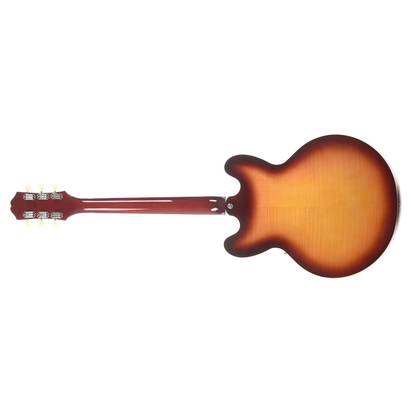 Epiphone Inspired by Gibson ES-335 Figured Semi-Hollow Guitar - Raspberry Tea Burst