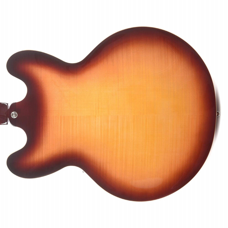 Epiphone Inspired by Gibson ES-335 Figured Semi-Hollow Guitar - Raspberry Tea Burst