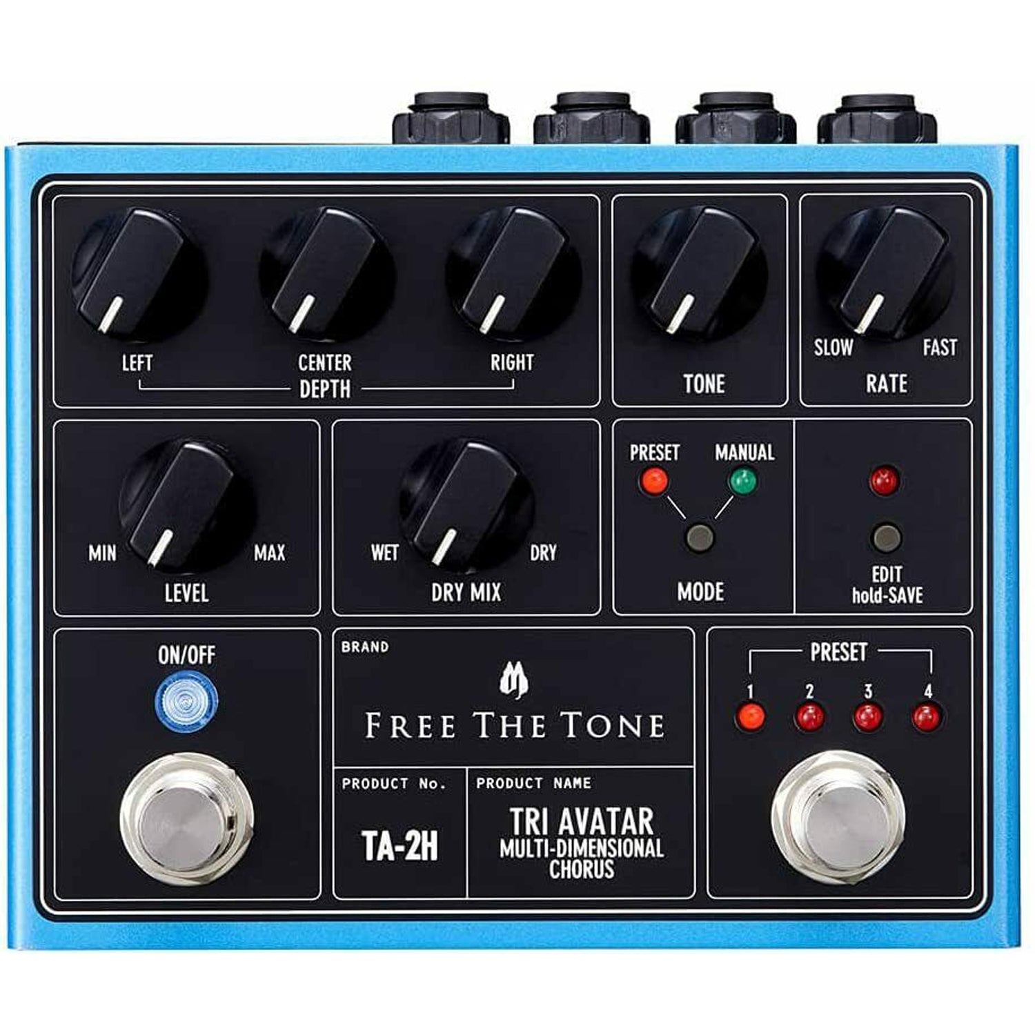 Free The Tone Avatar Chorus V2 – Motor City Guitar