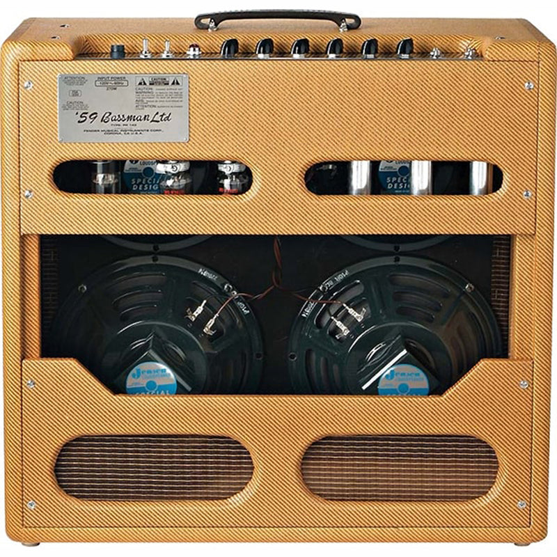 Fender 59 Bassman LTD Guitar Amplifier, Lacquered Tweed