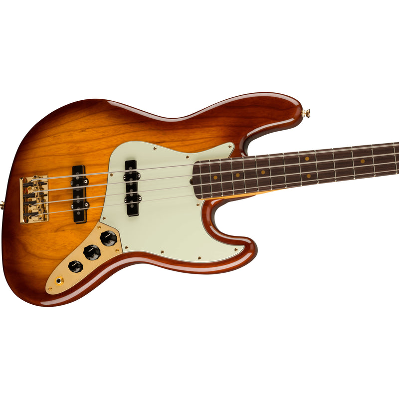 Fender 75th Anniversary Commemorative Jazz Bass w/Rosewood Fingerboard - 2-Color Bourbon Burst
