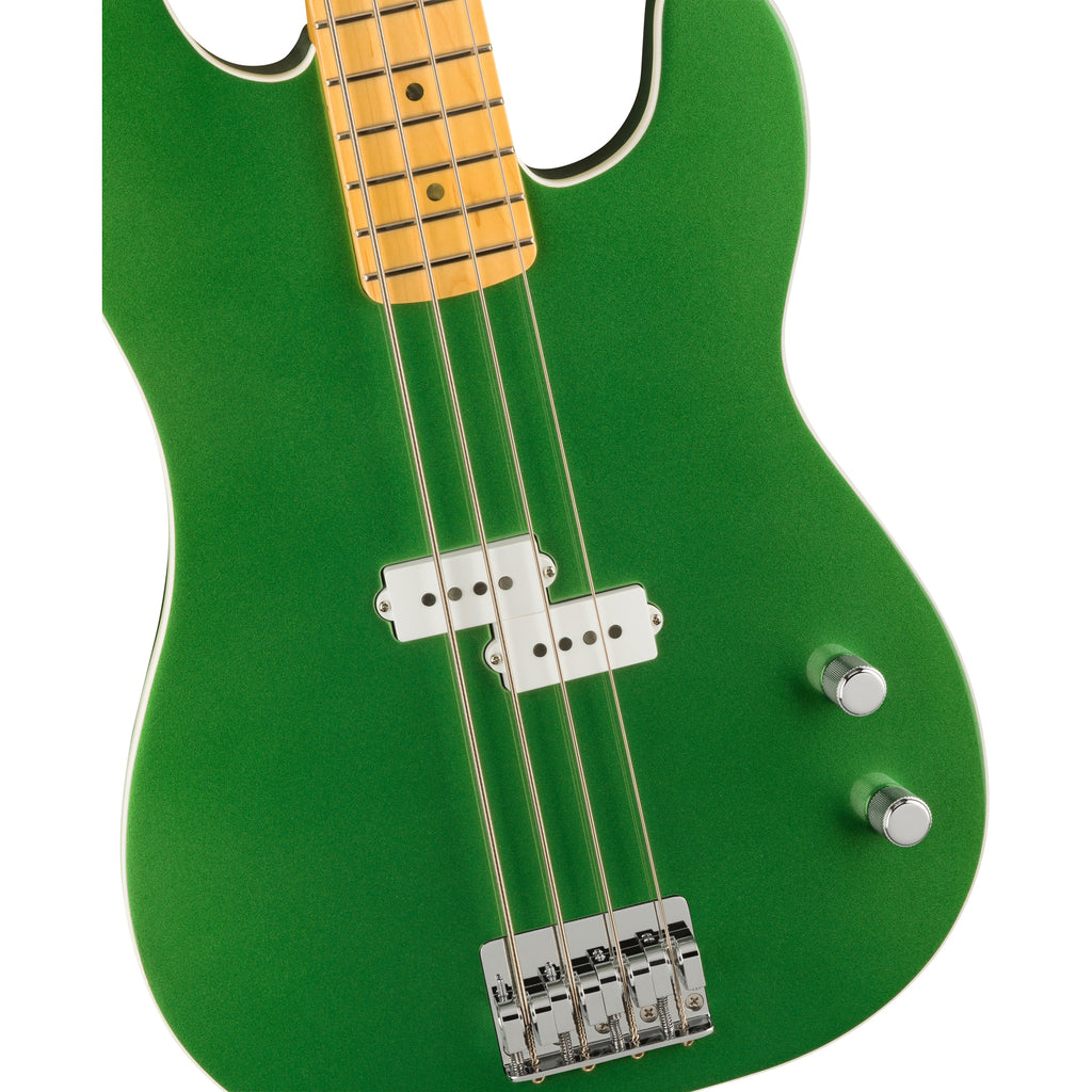 Fender Aerodyne Special Precision Bass Maple Fingerboard - Speed Green Metallic