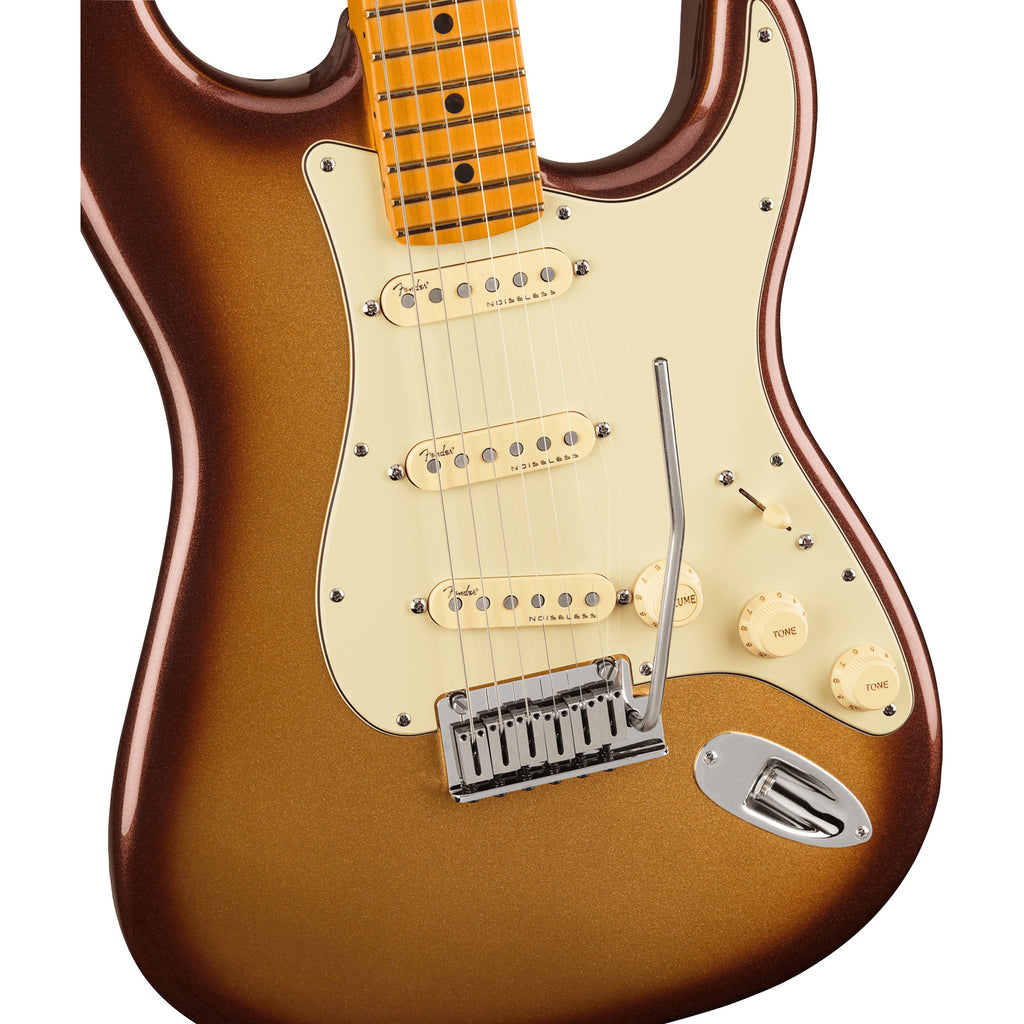 Fender AU Strat MPL Mocha Brst