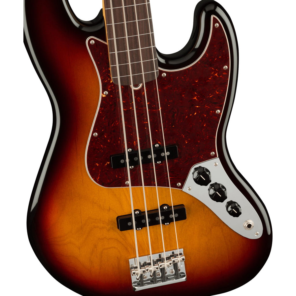 Fender American Professional II Jazz Bass Fretless - 3-Color Sunburst
