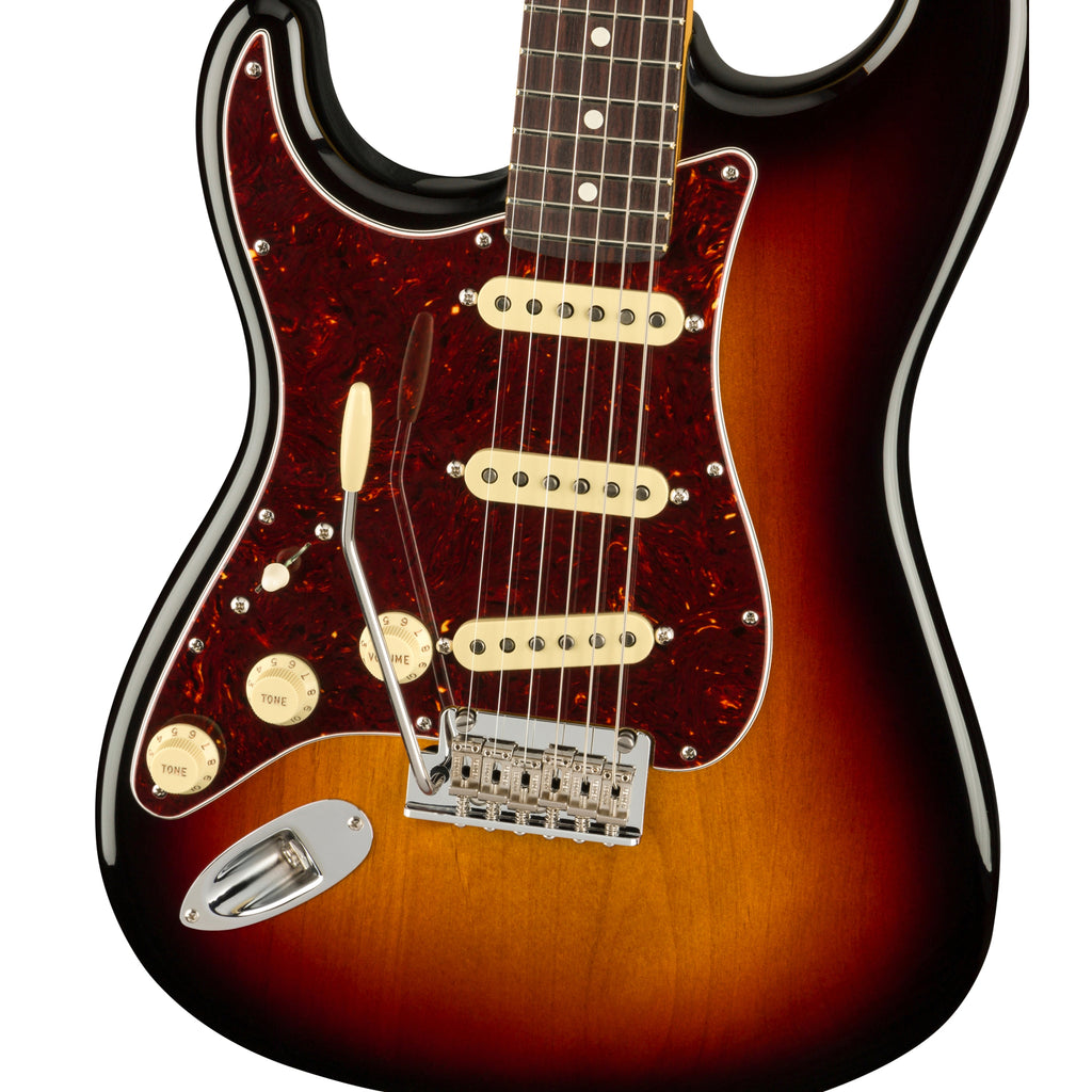 Fender American Professional II Stratocaster Left-Hand Rosewood Fingerboard - 3-Color Sunburst