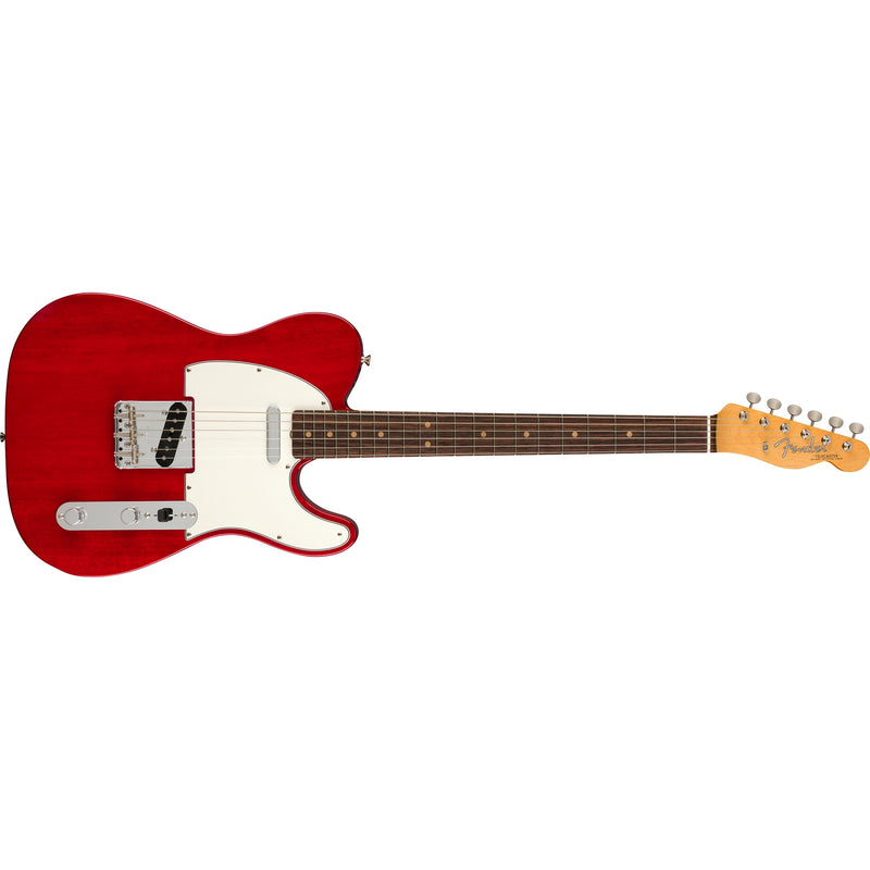 Fender American Vintage II 1963 Telecaster Rosewood Fingerboard - Crimson Red Transparent