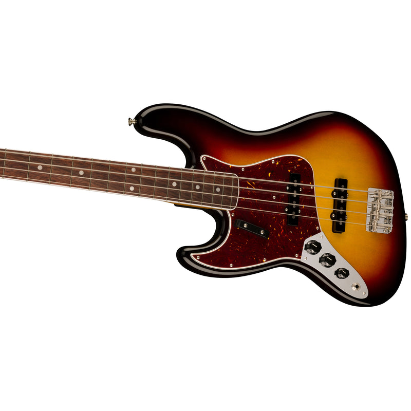 Fender American Vintage II 1966 Jazz Bass Left-Hand Rosewood Fingerboard - 3-Color Sunburst
