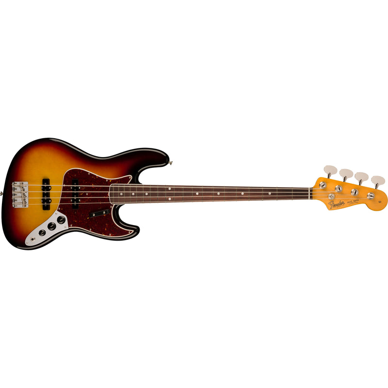 Fender American Vintage II 1966 Jazz Bass Rosewood Fingerboard - 3-Color Sunburst