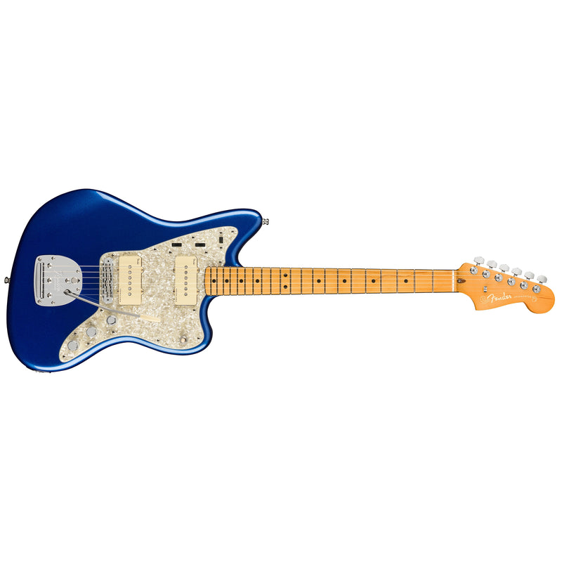 Fender American Ultra Jazzmaster Guitar Maple Fingerboard - Cobra Blue