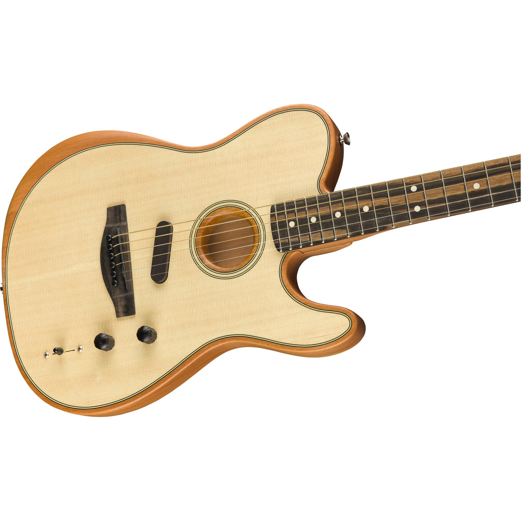 Fender American Acoustasonic Telecaster Acoustic-Electric Guitar - Natural
