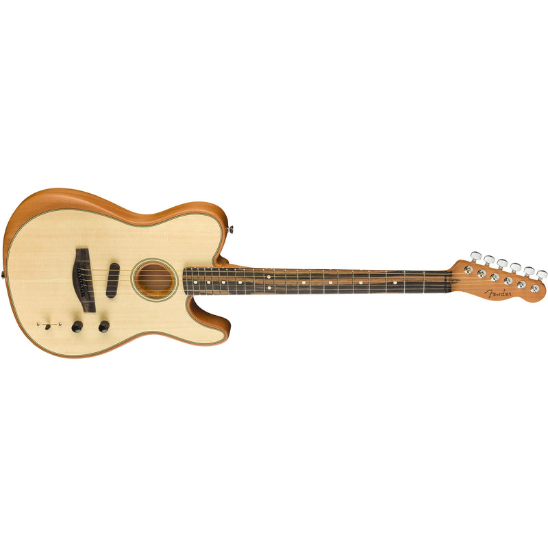 Fender American Acoustasonic Telecaster Acoustic-Electric Guitar - Natural