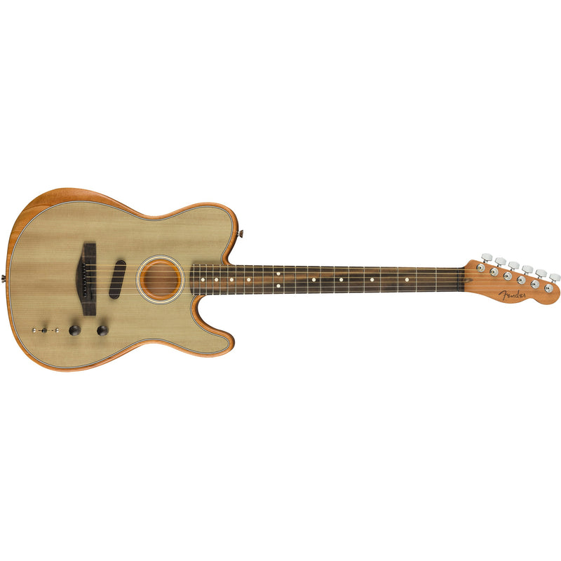 Fender American Acoustasonic Telecaster Acoustic-Electric Guitar - Sonic Gray