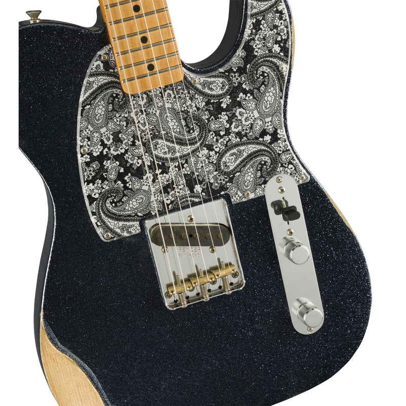 Fender Brad Paisley Signature Esquire Guitar - Black Sparkle