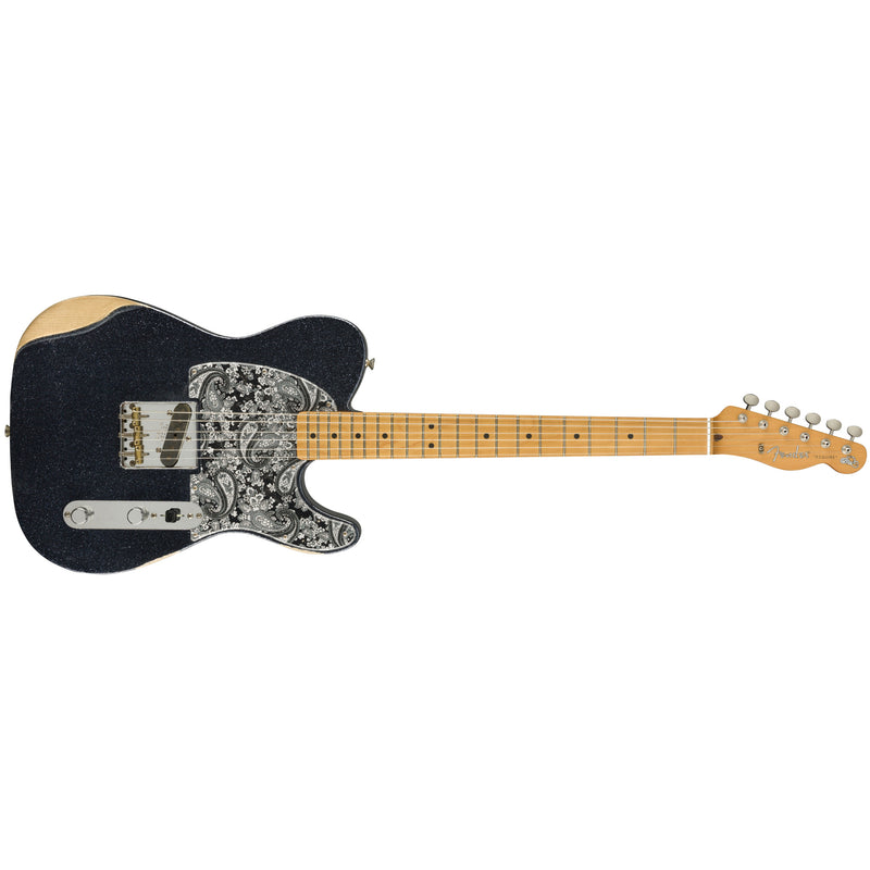 Fender Brad Paisley Signature Esquire Guitar - Black Sparkle