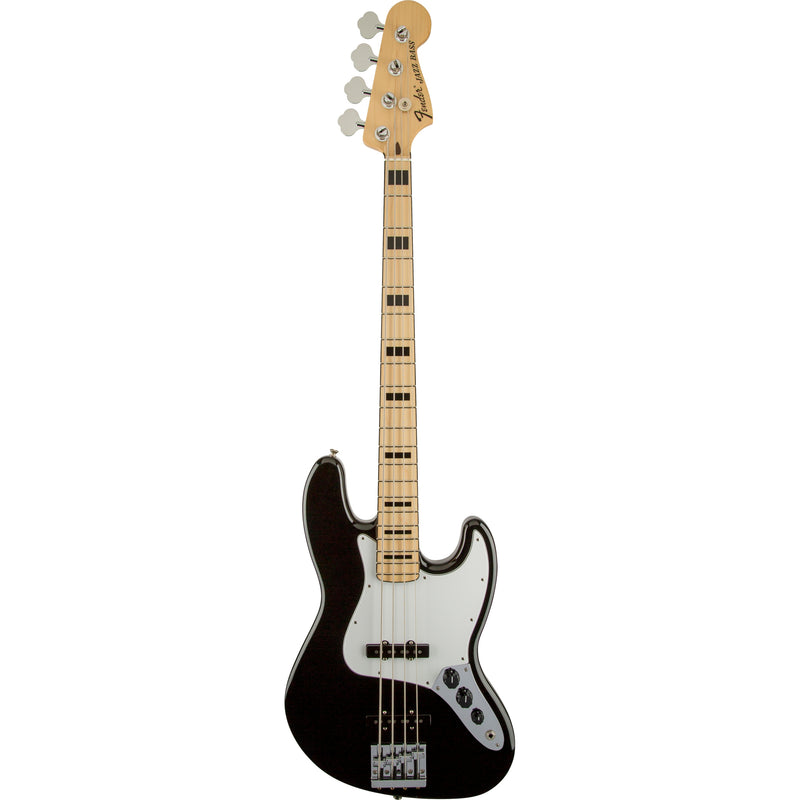 Fender Geddy Lee Signature Jazz Bass - Black w/ Maple Fingerboard