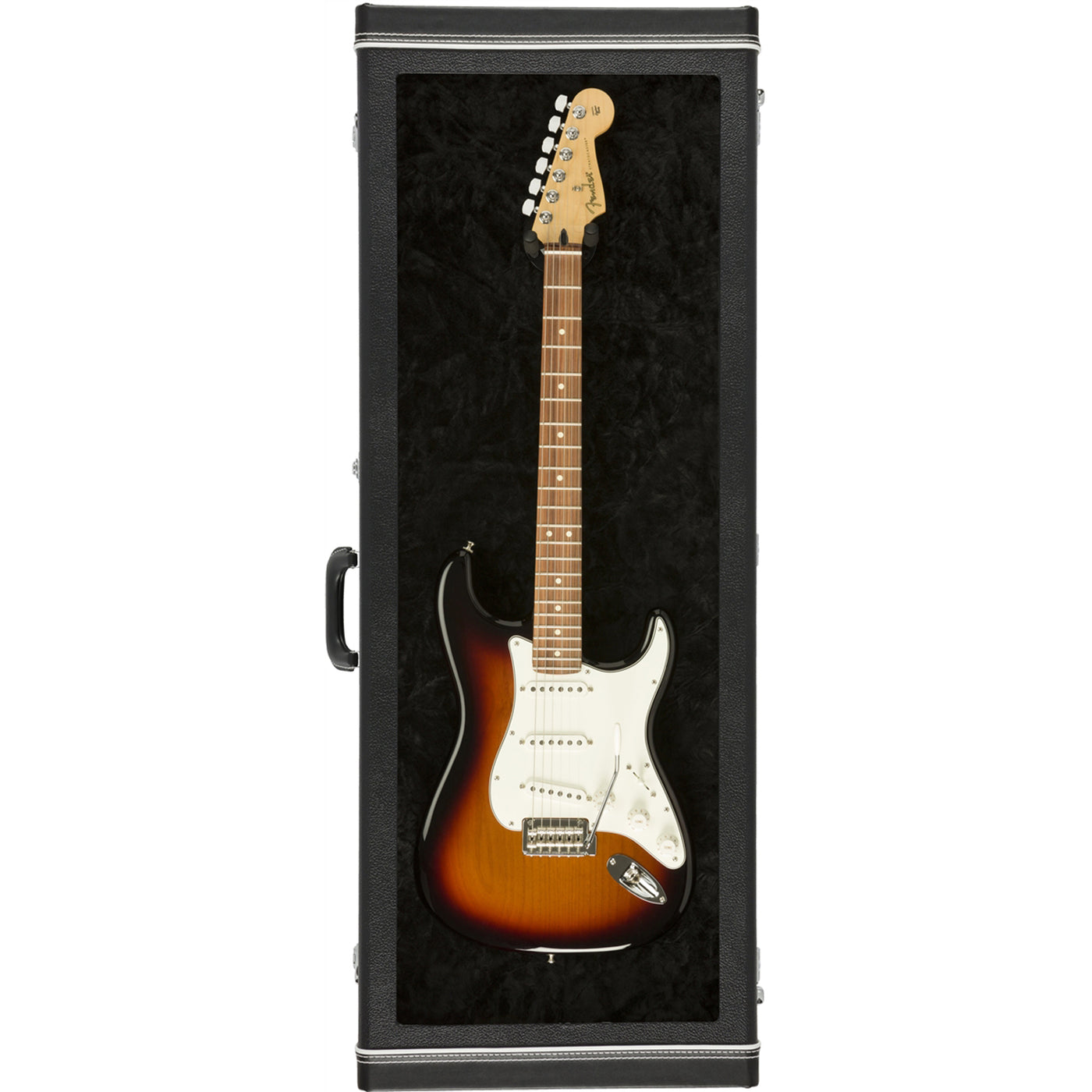 guitar pedal display case FENDER GUITAR DISPLAY CASE BLK – Motor City Guitar