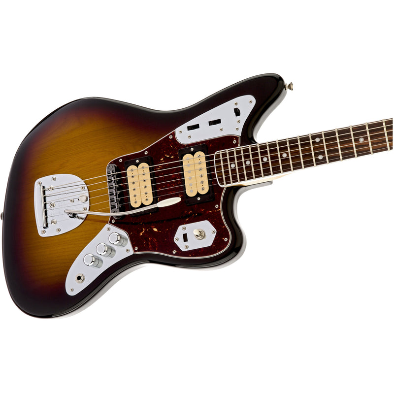 Fender Kurt Cobain Signature Jaguar Guitar Rosewood Fingerboard w/ Dimarzio Pickups - 3-Color Sunburst