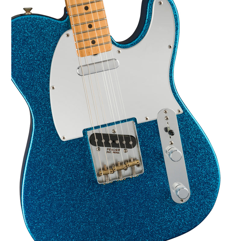 Fender J Mascis Signature Telecaster Maple Fingerboard - Bottle Rocket Blue Flake