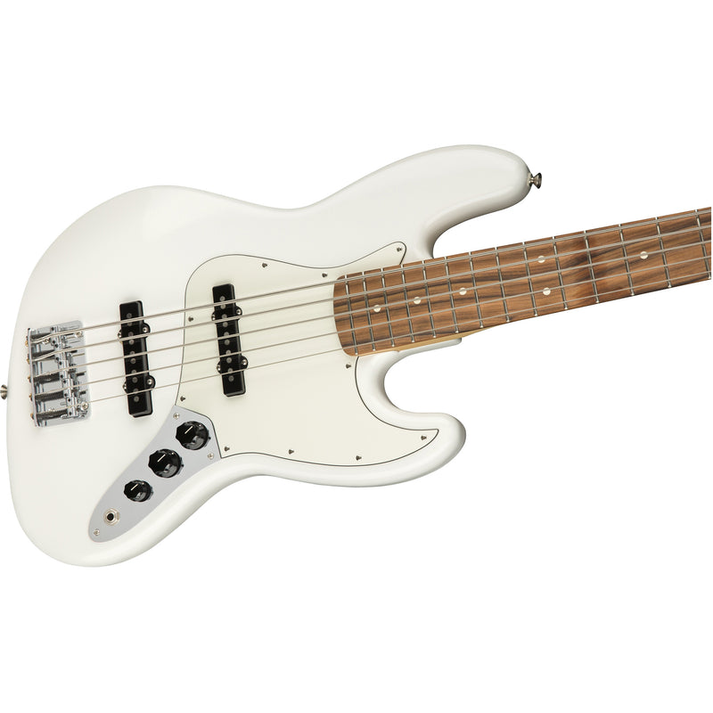 Fender Player Jazz Bass V - Polar White w/ Pau Ferro Fingerboard