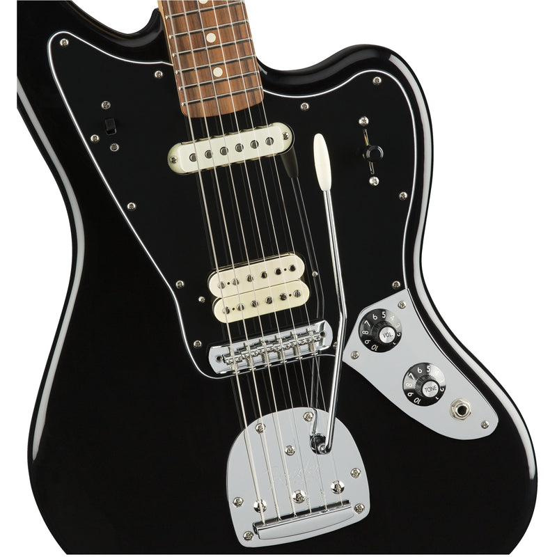 Fender Player Jaguar Electric Guitar - Black w/ Pau Ferro Fingerboard
