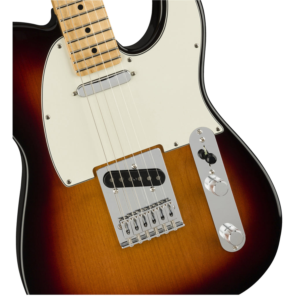Fender Player Telecaster Electric Guitar - 3-Color Sunburst w/ Maple Fingerboard