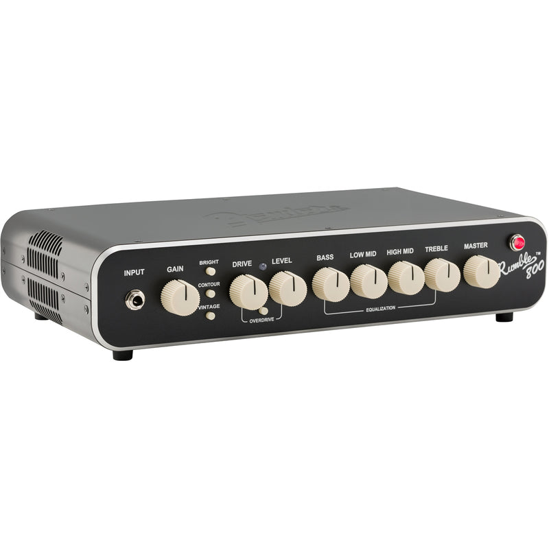 Fender Rumble 800 HD Lightweight 800 Watt Class-D Bass Amplifier Head