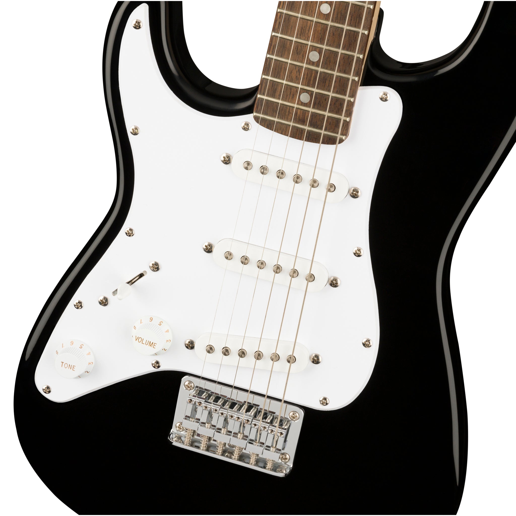 Squier Mini Stratocaster 左利き　レフティー　lefty Fender_SQMiniStratLHLRL-BLK_01