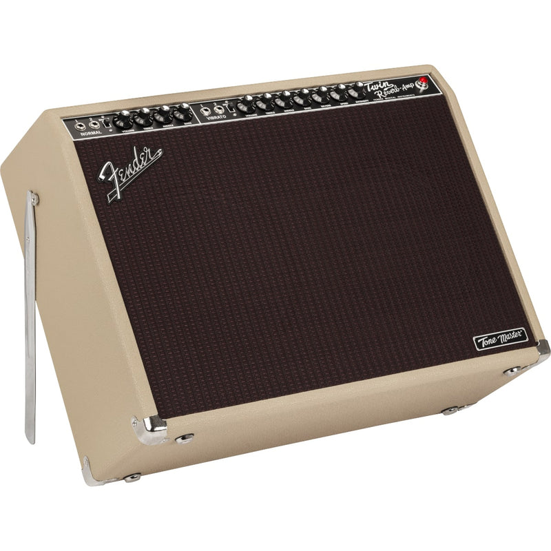 Fender Tone Master Twin Reverb 2x12" 85 Watt Solid State Guitar Combo Amplifier - Blonde
