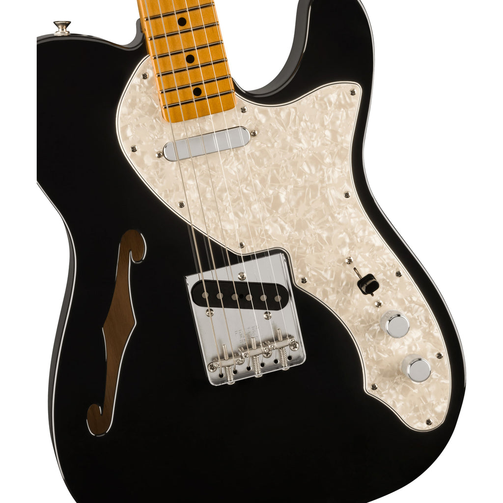 Fender Vintera II '60s Telecaster Thinline Maple Fingerboard Guitar - Black