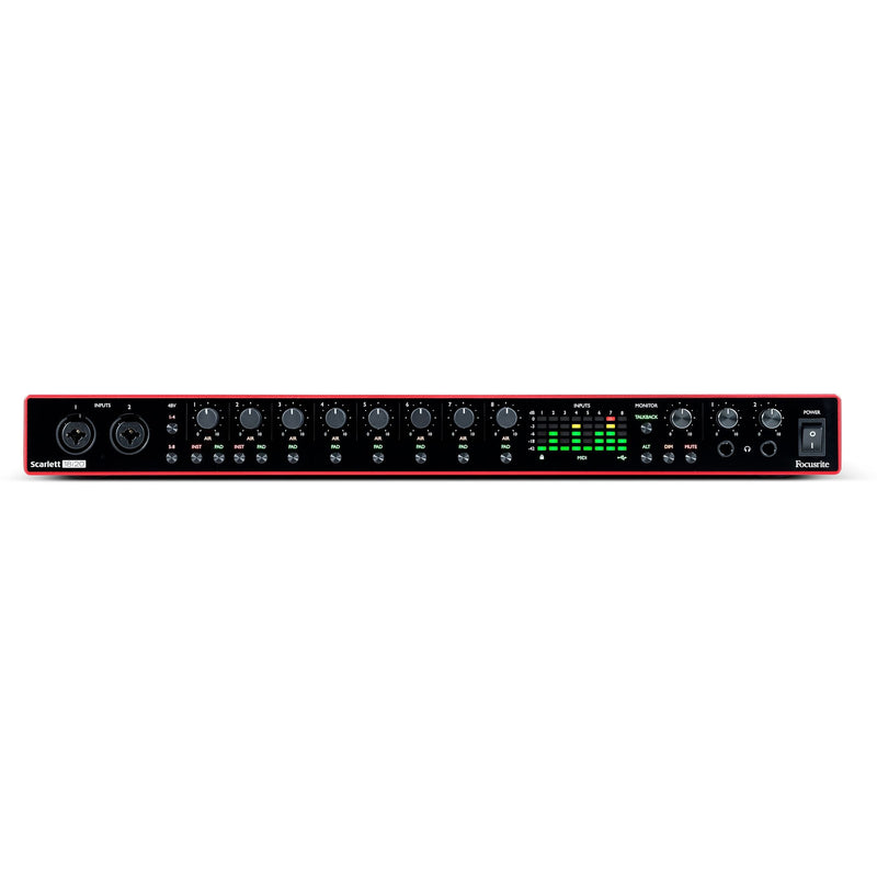 Focusrite Scarlett 18i20 3rd Gen USB Audio Interface w/8 Mic Preamps