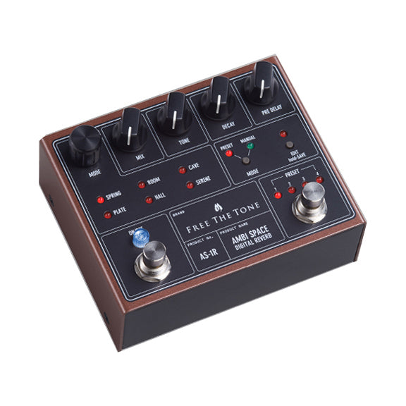 Free The Tone AS-1R Ambi Space Reverb Electric Guitar Effects Pedal